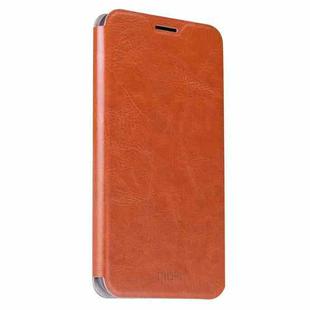 MOFI for  Huawei Honor 5A Crazy Horse Texture Horizontal Flip Leather Case with Holder(Brown)