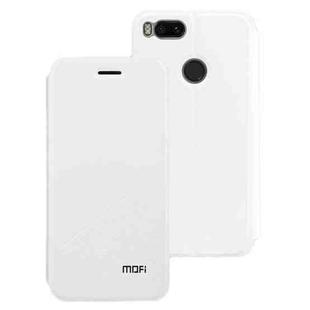 MOFi Xiaomi Mi 5X / A1 Horizontal Flip Shockproof Protective Leather Case with Holder(White)