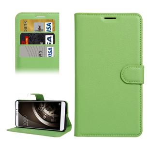 For QiKU 360 Q5 Litchi Texture Horizontal Flip PU Leather Case with Holder & Card Slots & Wallet(Green)