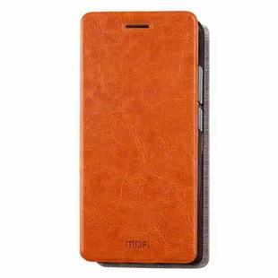MOFI for Lenovo Lemon K10 Crazy Horse Texture Horizontal Flip Leather Case with Holder(Brown)