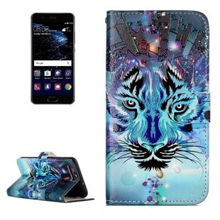 For Huawei  P10 Gloss Oil Embossed Wolf Pattern Horizontal Flip Leather Case with Holder & Card Slots & Wallet & Photo Frame