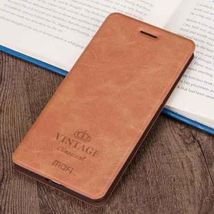 MOFI for  Xiaomi Redmi 5A Crazy Horse Texture Horizontal Flip Leather Case with Holder & Card Slot(Brown)