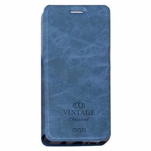 MOFI for  VINTAGE Xiaomi Redmi Pro Crazy Horse Texture Horizontal Flip Leather Case with Card Slot & Holder (Dark Blue)