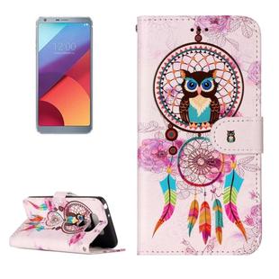 For LG G6 Gloss Oil Embossed Bells Owl Pattern Horizontal Flip Leather Case with Holder & Card Slots & Wallet & Photo Frame