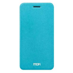 MOFI for OPPO R9s Plus Crazy Horse Texture Horizontal Flip Leather Case with Holder(Blue)