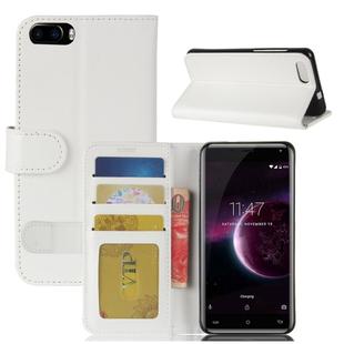 For CUBOT  Magic Crazy Horse Texture Horizontal Flip Leather Case with Holder & Card Slots & Wallet(White)