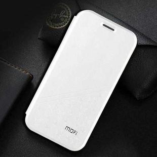 MOFI for  Huawei Honor V9 play PU Five-pointed Star Pattern Horizontal Flip Leather Case with Holder (White)