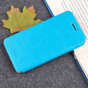 MOFI for OnePlus 5T Crazy Horse Texture Horizontal Flip Shockproof Protective Leather Case with Holder (Blue)