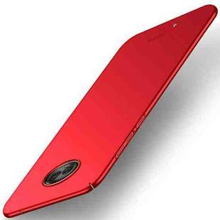 MOFI for Motorola Moto G6 Frosted PC Ultra-thin Edge Fully Wrapped Protective Back Cover Case(Red)