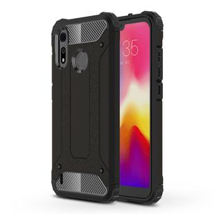 Magic Armor TPU + PC Combination Case for Motorola Moto P40 Play (Black)