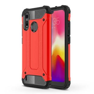 Magic Armor TPU + PC Combination Case for Motorola Moto P40 Play (Red)