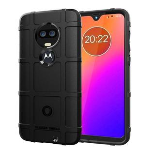 Full Coverage Shockproof TPU Case for Motorola Moto G7 (Black)