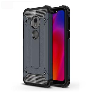 Magic Armor TPU + PC Combination Case for Motorola Moto G7 Play (Navy Blue)