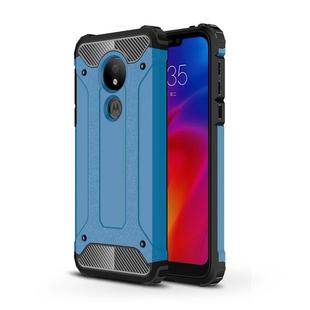 Magic Armor TPU + PC Combination Case for Motorola Moto G7 Power (Blue)