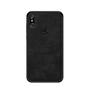 PINWUYO Shockproof Waterproof Full Coverage PC + TPU + Skin Protective Case for Motorola One Power (Black)