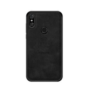 PINWUYO Shockproof Waterproof Full Coverage PC + TPU + Skin Protective Case for Motorola One (Black)