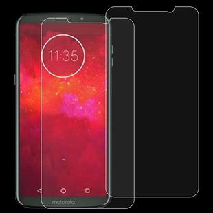 2 PCS 0.26mm 9H 2.5D Tempered Glass Film for Motorola Moto Z3 Play