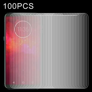 100 PCS 0.26mm 9H 2.5D Tempered Glass Film for Motorola Moto Z3 Play