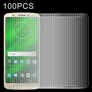 100 PCS 0.26mm 9H 2.5D Tempered Glass Film for Motorola Moto G6 Plus