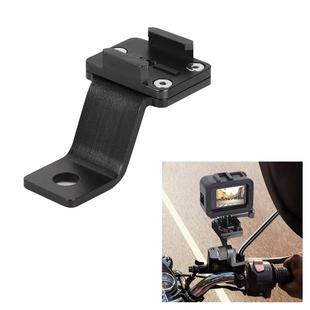 RUIGPRO Motorcycle Handlebar Alloy Phone Bracket for GoPro/ Insta360/DJI OSMO Sport Camera(Black)