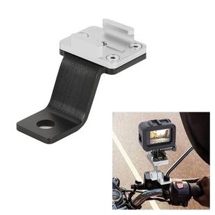 RUIGPRO Motorcycle Handlebar Alloy Phone Bracket for GoPro/ Insta360/DJI OSMO Sport Camera(Silver)