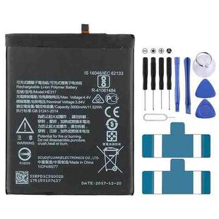 HE317 Li-ion Polymer Battery for Nokia 6 TA-1000 TA-1003 TA-1021 TA-1025 TA-1033 TA-1039
