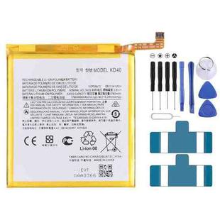 For Motorola Moto G8 Plus XT201/XT2019-2 4000mAh Replacement Li-Polymer Battery KD40
