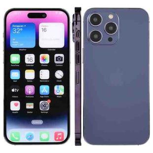 For iPhone 14 Pro Max Color Screen Non-Working Fake Dummy Display Model(Deep Purple)