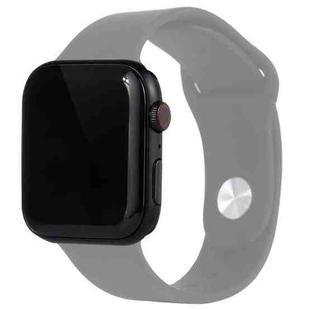 For Apple Watch Series 6 44mm Black Screen Non-Working Fake Dummy Display Model, For Photographing Watch-strap, No Watchband(Black)