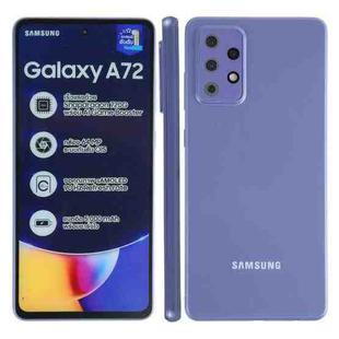 For Samsung Galaxy A72 5G Color Screen Non-Working Fake Dummy Display Model (Purple)