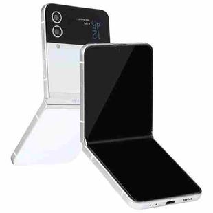 For Samsung Galaxy Z Flip4 Black Screen Non-Working Fake Dummy Display Model (White)