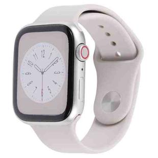 For Apple Watch Series 8 41mm Color Screen Non-Working Fake Dummy Display Model(Starlight)