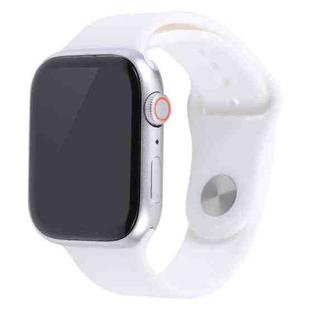 For Apple Watch Series 8 45mm Black Screen Non-Working Fake Dummy Display Model(White)