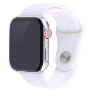 For Apple Watch SE 2022 44mm Black Screen Non-Working Fake Dummy Display Model (White)