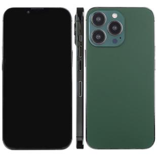 For iPhone 13 Pro Max Black Screen Non-Working Fake Dummy Display Model (Dark Green)