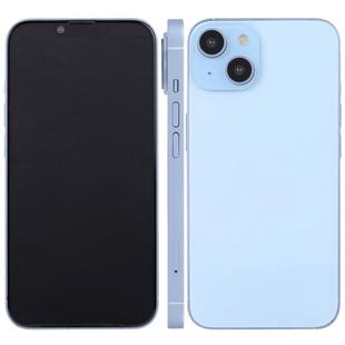 For iPhone 14 Black Screen Non-Working Fake Dummy Display Model (Blue)
