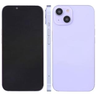 For iPhone 14 Black Screen Non-Working Fake Dummy Display Model (Purple)