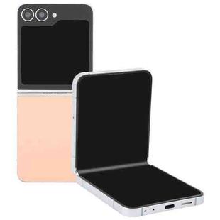 For Samsung Galaxy Z Flip6 Black Screen Non-Working Fake Dummy Display Model (Pink)