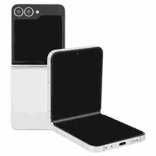 For Samsung Galaxy Z Flip6 Black Screen Non-Working Fake Dummy Display Model (White)