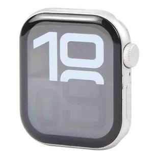 For Apple Watch Series 10 42mm Color Screen Non-Working Fake Dummy Display Model, For Photographing Watch-strap, No Watchband (Silver)