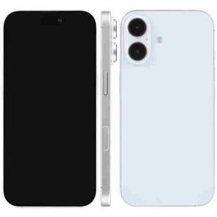 For iPhone 16 Black Screen Non-Working Fake Dummy Display Model (White)