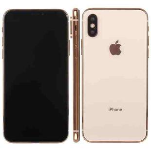 For iPhone XS Dark Screen Non-Working Fake Dummy Display Model (Gold)