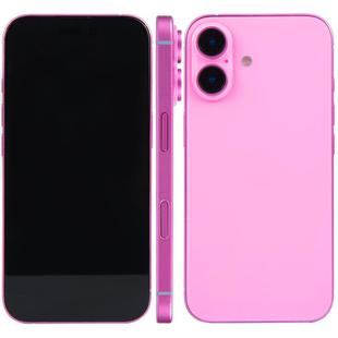 For iPhone 16 Plus Black Screen Non-Working Fake Dummy Display Model (Pink)