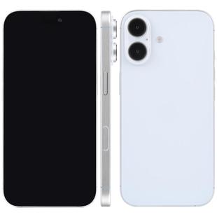 For iPhone 16 Plus Black Screen Non-Working Fake Dummy Display Model (White)