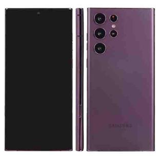 For Samsung Galaxy S22 Ultra 5G Black Screen Non-Working Fake Dummy Display Model (Purple)