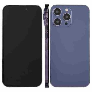 For iPhone 14 Pro Black Screen Non-Working Fake Dummy Display Model (Deep Purple)