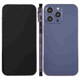 For iPhone 14 Pro Max Black Screen Non-Working Fake Dummy Display Model(Deep Purple)
