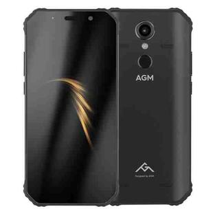 [HK Warehouse] AGM A9 Rugged Phone, 4GB+64GB, IP68 Waterproof Dustproof Shockproof, Fingerprint Identification, 5400mAh Battery, 5.99 inch Android 8.1 Qualcomm SDM450 Octa Core, Network: 4G, OTG, NFC(Black)