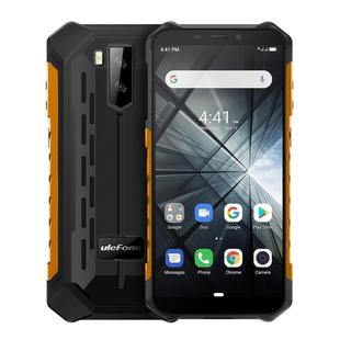 [HK Warehouse] Ulefone Armor X3 Rugged Phone, 2GB+32GB, IP68 Waterproof Dustproof Shockproof, 5.5 inch Android 9.0 MT6580 Quad Core 32-bit up to 1.3GHz, 5000mAh Battery, Dual Back Cameras & Face Unlock, Network: 3G(Orange)