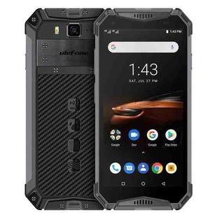[HK Warehouse] Ulefone Armor 3W Rugged Phone, Dual 4G, 6GB+64GB, IP68/IP69K Waterproof Dustproof Shockproof, Face ID & Fingerprint Identification, 10300mAh Battery, 5.7 inch  Android 9.0 MKT Helio P70 Octa-core 64-bit up to 2.1GHz, Network: 4G, Dual VoLTE, NFC, OTG(Black)